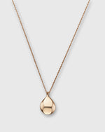 Load image into Gallery viewer, Teardrop Pendant Necklace in Gold-Plated Brass

