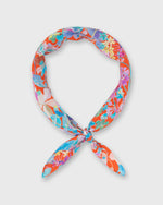 Load image into Gallery viewer, Anyway Scarf in Orange Spring Proposal Liberty Fabric Silk
