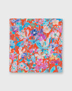 Load image into Gallery viewer, Anyway Scarf in Orange Spring Proposal Liberty Fabric Silk
