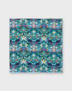 Load image into Gallery viewer, Anyway Scarf in Baby Blue Multi Forbidden Orchard Liberty Fabric Silk
