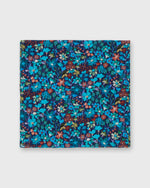 Load image into Gallery viewer, Anyway Scarf in Blue Dreams Of Summer Liberty Fabric Silk
