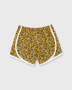 Track Short in Yellow Star Anise Liberty Fabric
