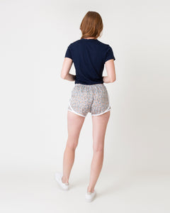 Track Short in Pink/Blue Simpson Trust Liberty Fabric