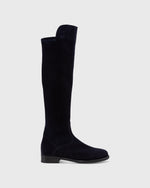 Load image into Gallery viewer, Pull-On Boot in Navy Suede
