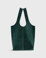 Load image into Gallery viewer, Paola Bucket Bag in Hunter Suede

