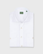 Load image into Gallery viewer, Western Work Shirt in White Poplin
