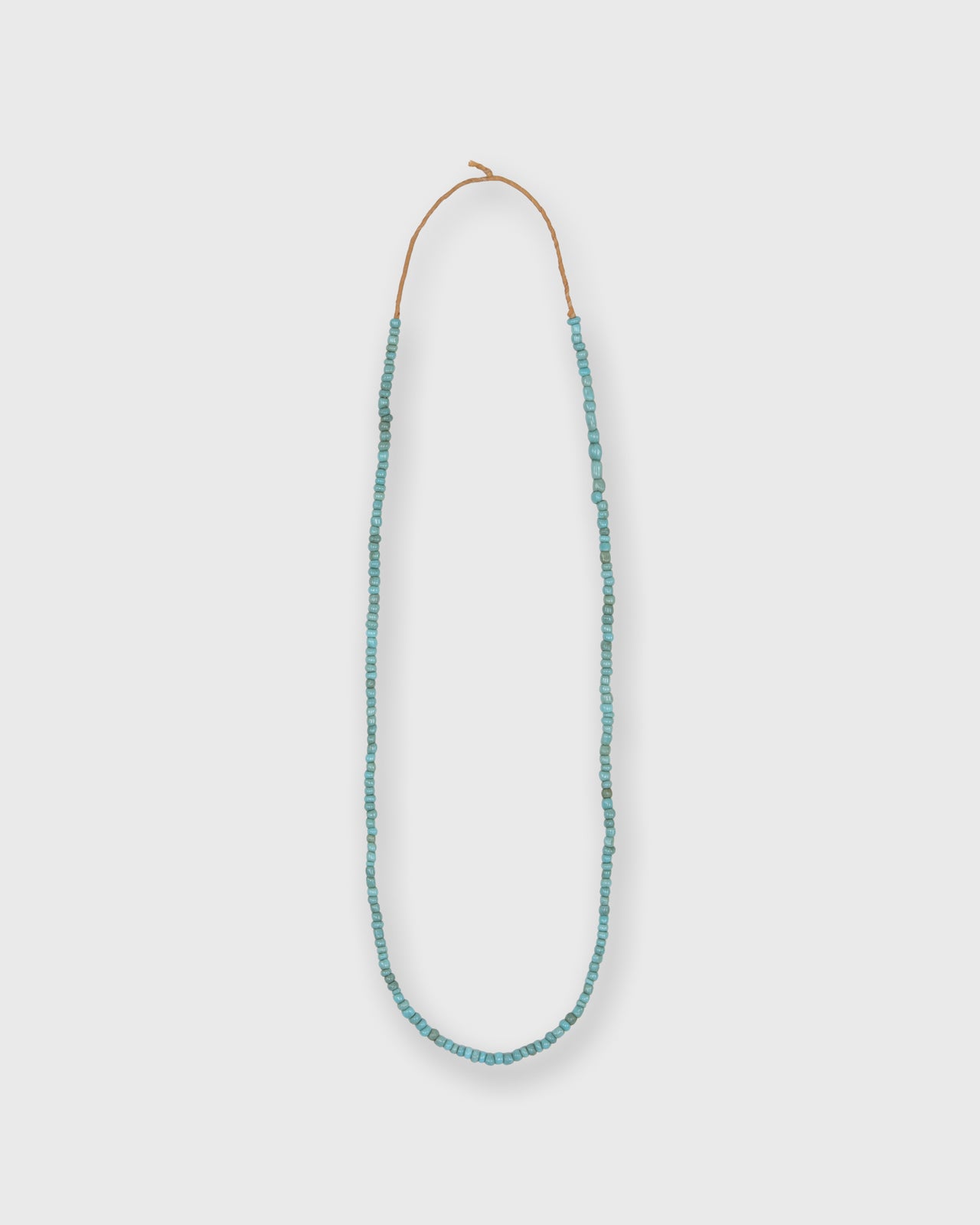 Tiny African Beads in Faded Turquoise