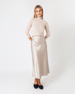 Load image into Gallery viewer, Mare Slip Skirt in Birch Silk
