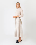 Load image into Gallery viewer, Mare Slip Skirt in Birch Silk
