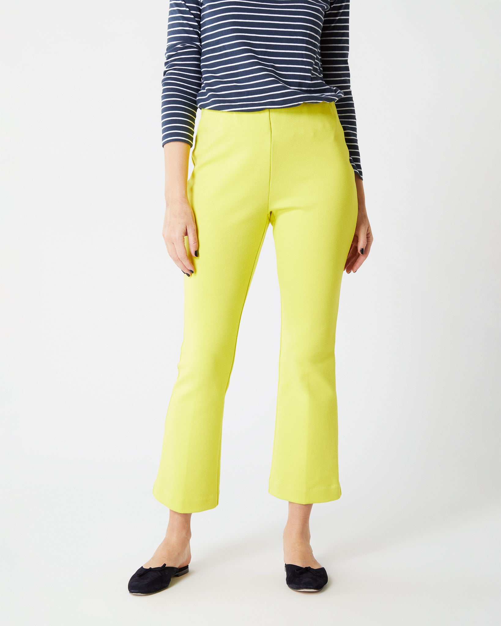 BYoung Cropped Flare Pants  Bergstrom Originals