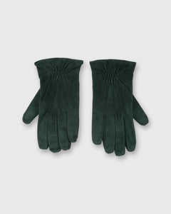 Cashmere-Lined Gloves in Spruce Suede