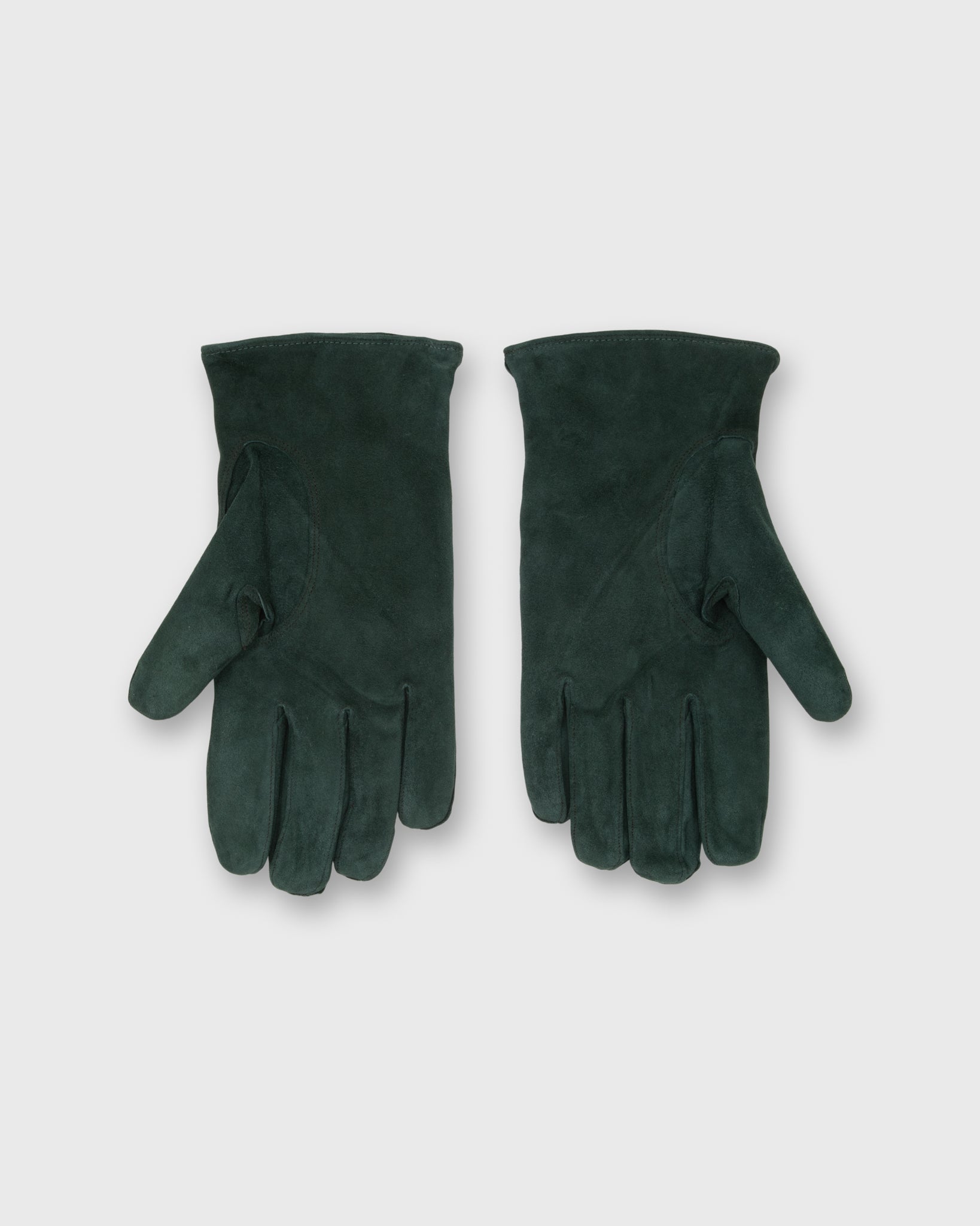 Cashmere-Lined Gloves in Spruce Suede