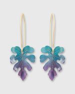 Load image into Gallery viewer, Bahia Earrings in Blue/Purple Ombre
