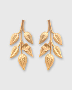 Spring Bough Earrings in Gold