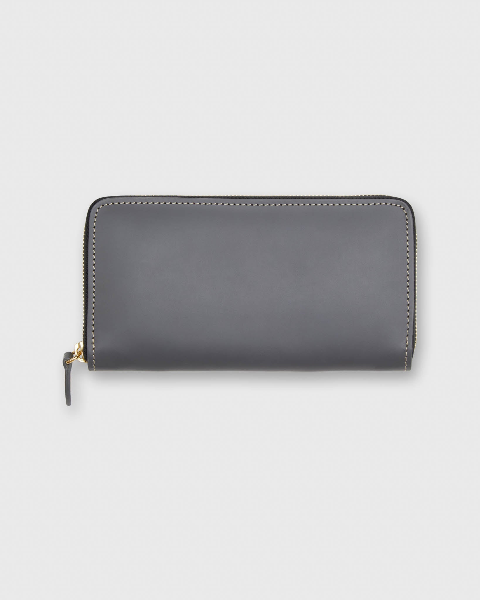 Zip Wallet in Elephant Leather