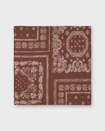 Load image into Gallery viewer, Bandana in Brown Paisley
