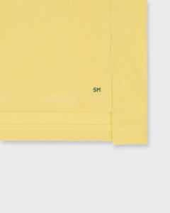Short-Sleeved Polo in Canary Pima Pique