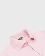 Load image into Gallery viewer, Rally Polo Sweater in Pale Pink Cotton
