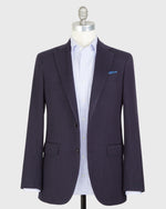 Load image into Gallery viewer, Virgil No. 2 Jacket in Navy Monk&#39;s Cloth
