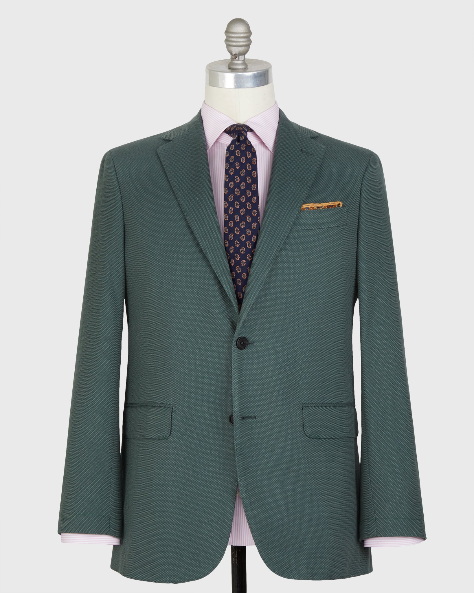 Virgil No. 2 Jacket in Spruce Monk's Cloth | Shop Sid Mashburn