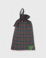 Load image into Gallery viewer, Button-Front Boxer Short in Hunter Tartan Poplin
