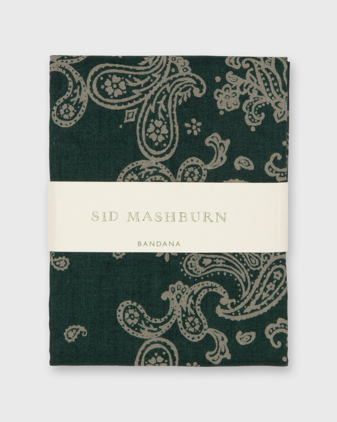 Bandana in Forest Paisley | Shop Sid Mashburn