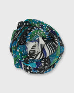 Load image into Gallery viewer, Granny Scarf in Green/Blue
