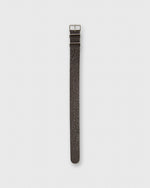 Load image into Gallery viewer, One-Piece Watch Strap in Chocolate Sharkskin
