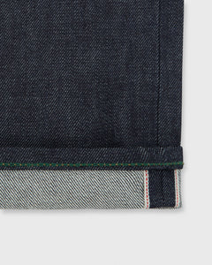 Slim Straight Jean in Selvedge Rigid Denim