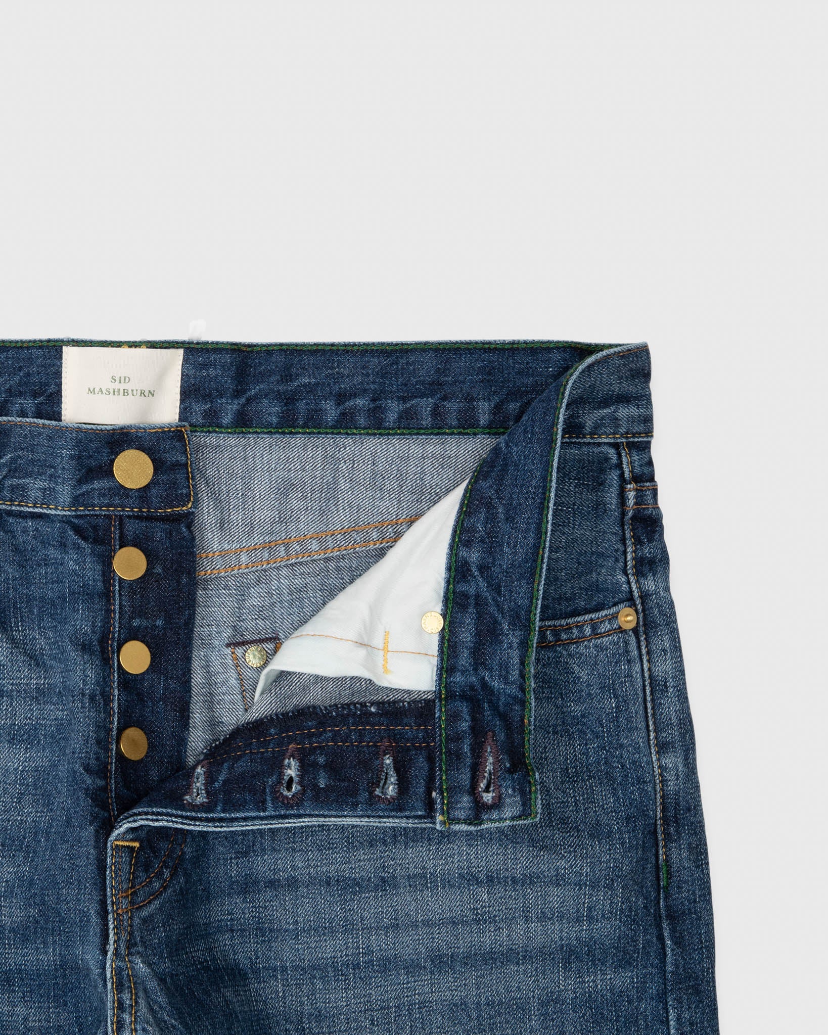 Slim Straight Jean in Japanese Selvedge Deep Indigo Denim | Shop 