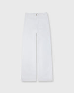 Load image into Gallery viewer, Column Patch Pocket Jean in White Stretch Denim
