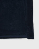 Load image into Gallery viewer, Short-Sleeved Polo in Navy Terry
