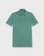 Load image into Gallery viewer, Slim-Fit Short-Sleeved Polo in Lovat Jersey

