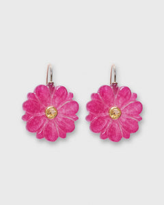 New Bloom Earrings in Fuchsia
