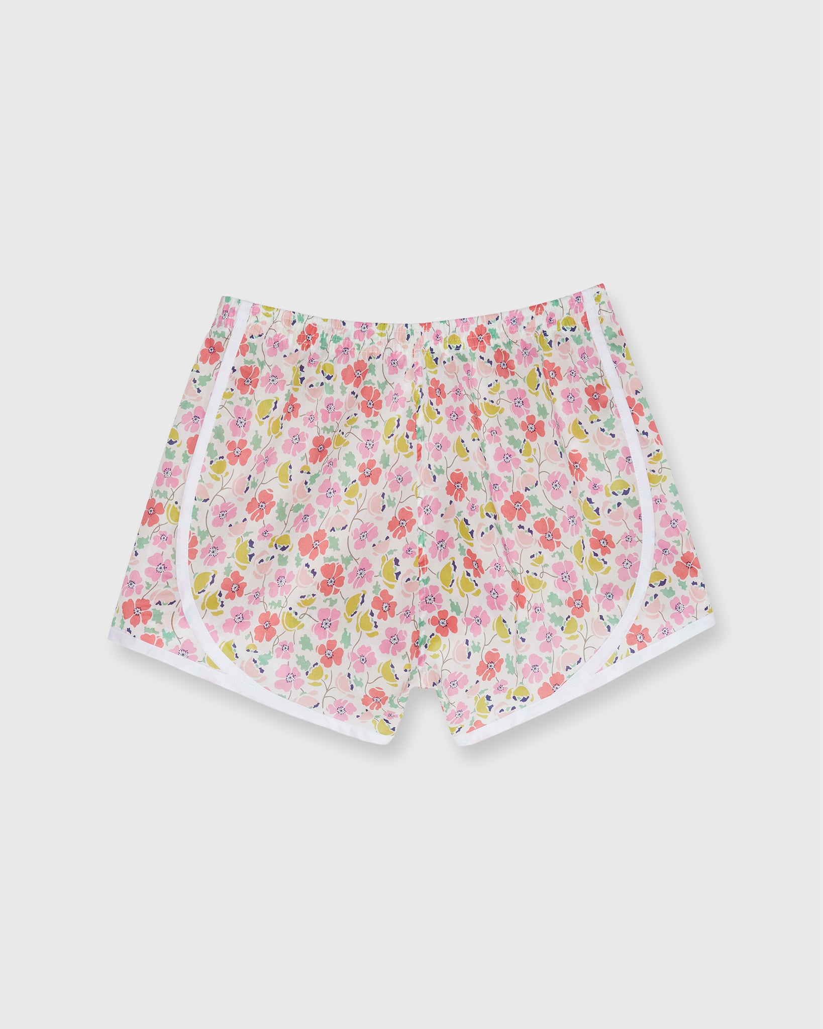 Track Short in Pink/Yellow Edie Liberty Fabric