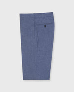 Load image into Gallery viewer, Dress Trouser in Blue Mix Plainweave
