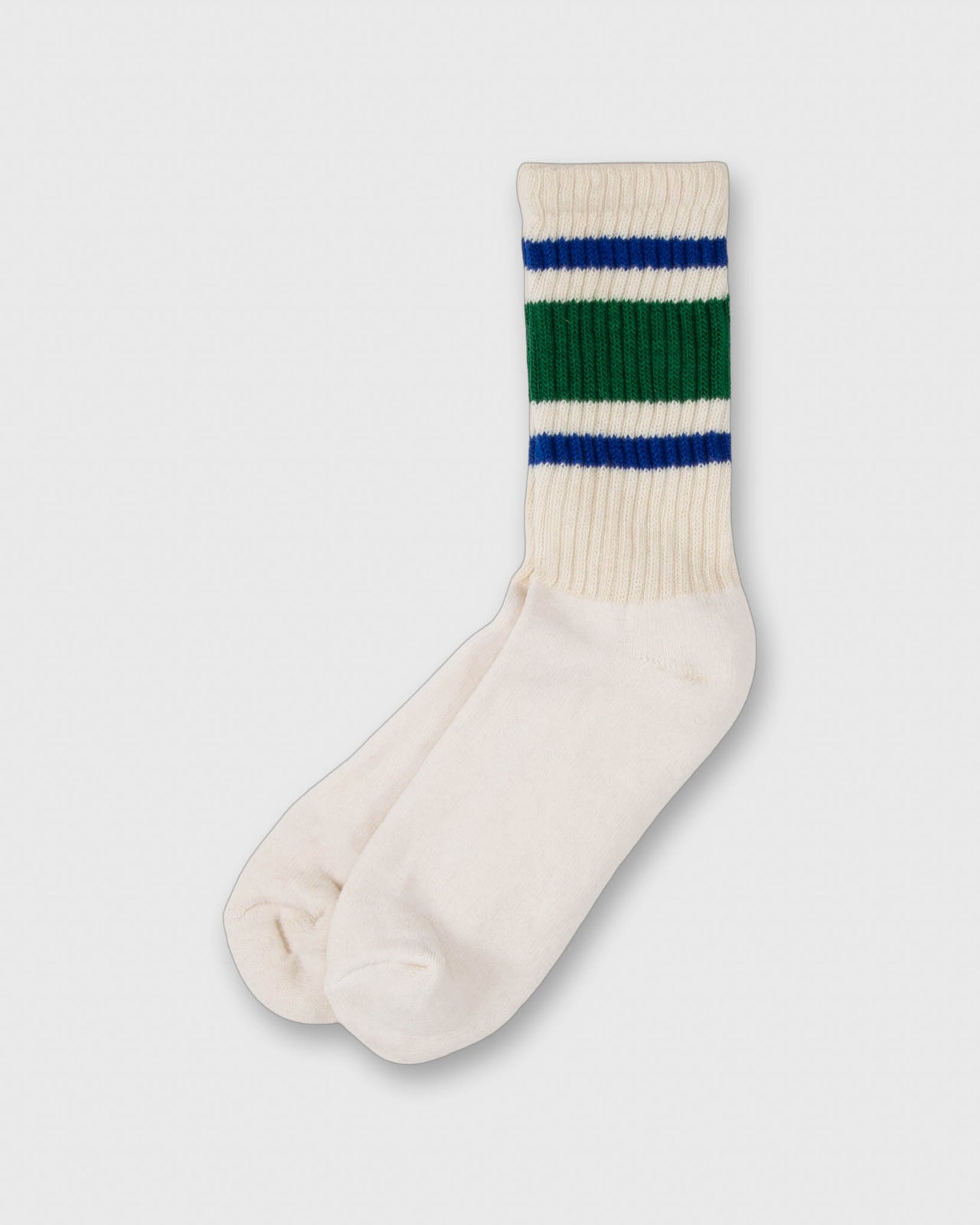 Retro Classic Socks in Kelly/Royal