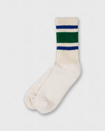 Load image into Gallery viewer, Retro Classic Socks in Kelly/Royal
