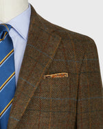 Load image into Gallery viewer, Virgil No. 2 Jacket in Drab/Blue/Maize Plaid Tweed
