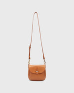 Load image into Gallery viewer, Betta Crossbody Bag in Tan Leather
