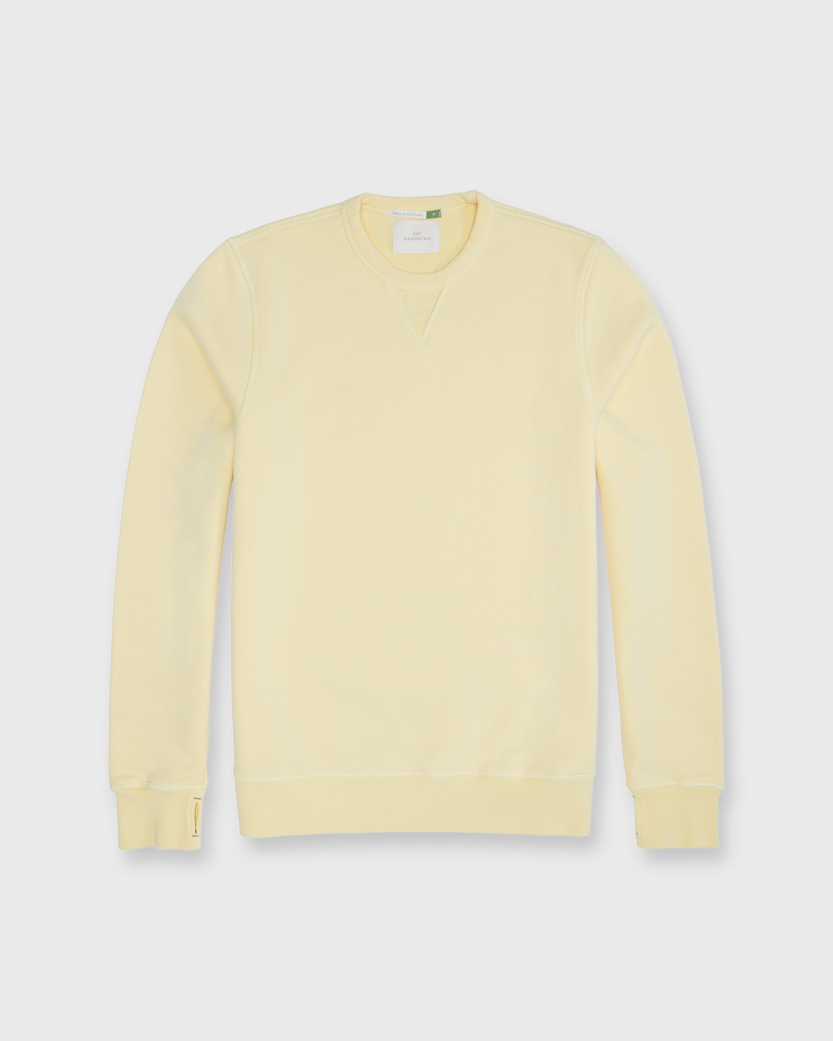 Crewneck Pullover Sweatshirt in Butter French Terry