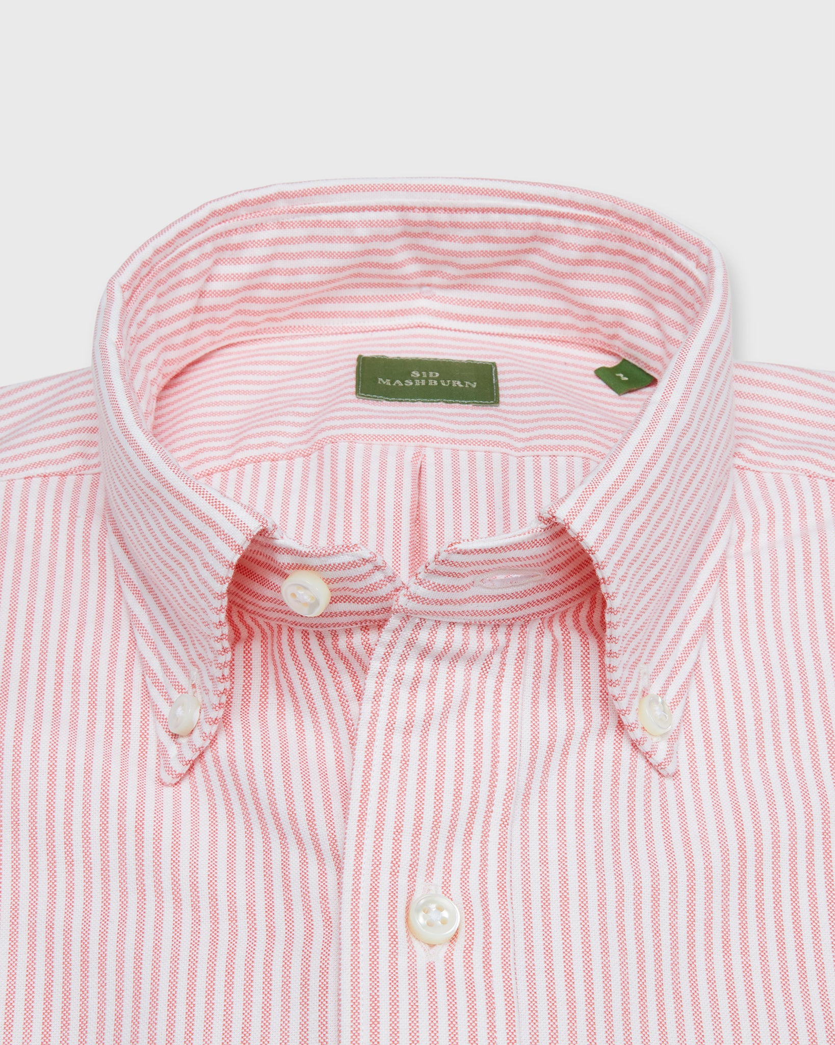Button-Down Sport Shirt in Sriracha University Stripe Oxford