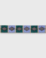 Load image into Gallery viewer, 1 1/8&quot; Polo Belt in Lavender/Green/Khaki Chocolate Leather
