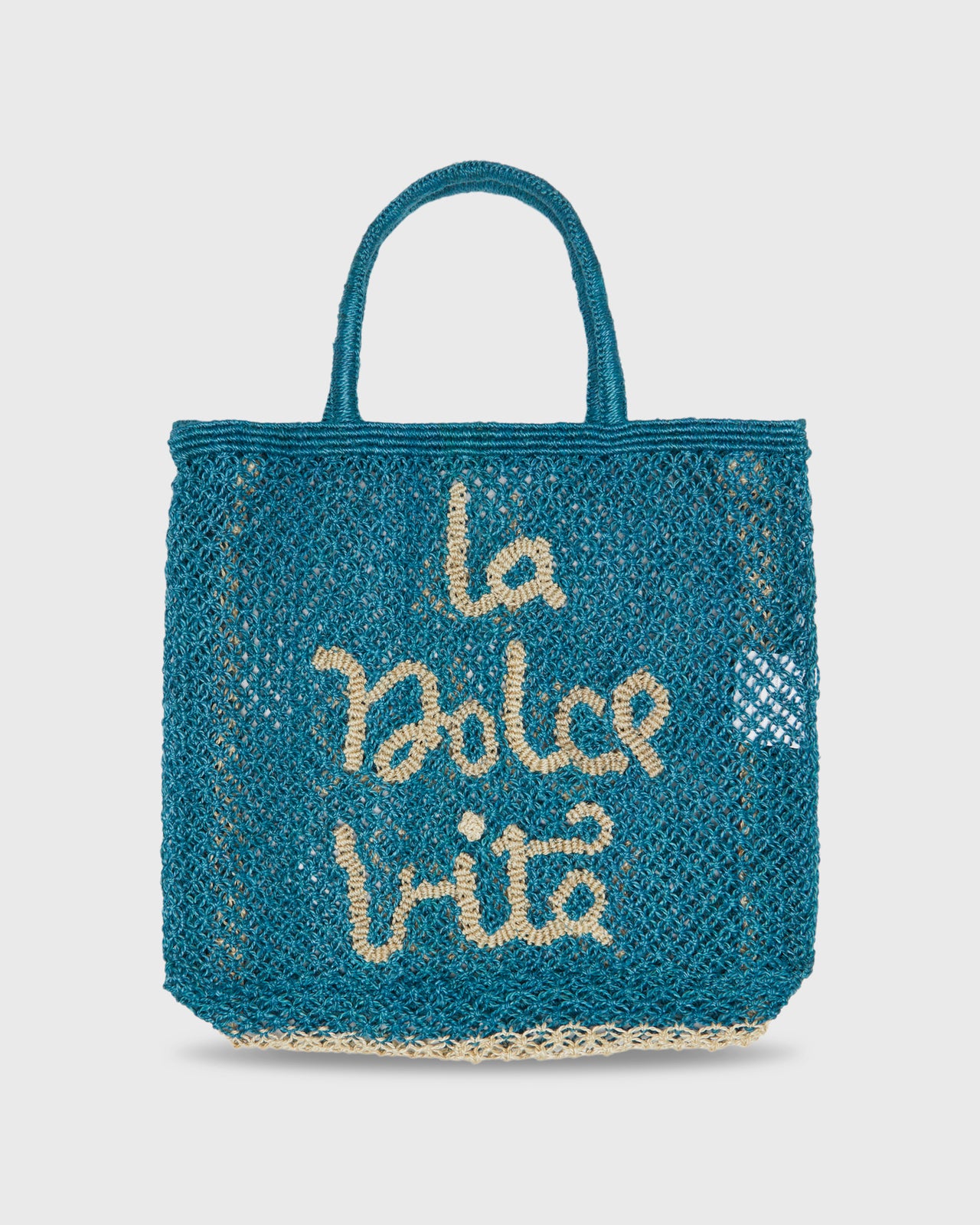 Large La Dolce Vita Tote in Ocean