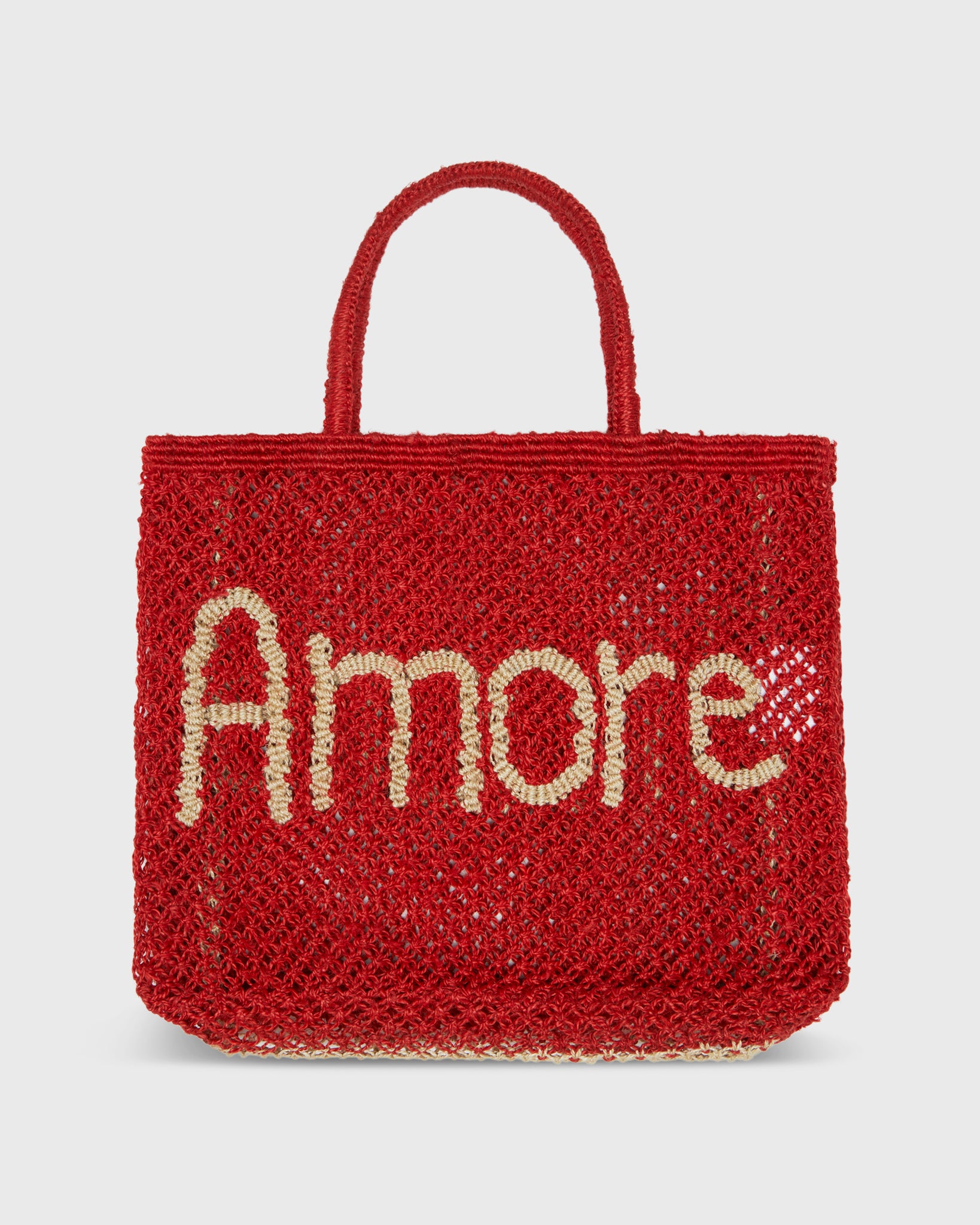 Large Amore Tote in Scarlet