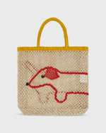 Load image into Gallery viewer, Large Sausage Dog Tote in Spice
