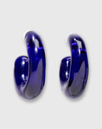 Load image into Gallery viewer, Cascais Hoop Earrings in Deep Blue
