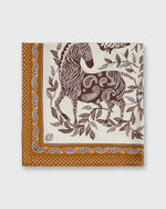 Load image into Gallery viewer, Zack Square Scarf in Natural Silk
