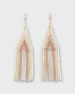 Load image into Gallery viewer, Chevron Earrings in Cream
