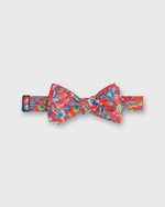 Load image into Gallery viewer, Cotton Bow Tie in Red/Multi Floral
